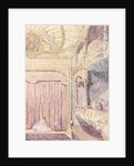 Interior, showing a box and the stage, of The Old Grand Theatre by Walter Bayes