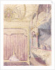 Interior, showing a box and the stage, of The Old Grand Theatre by Walter Bayes