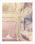 Interior, showing a box and the stage, of The Old Grand Theatre by Walter Bayes