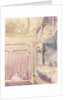 Interior, showing a box and the stage, of The Old Grand Theatre by Walter Bayes