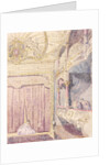 Interior, showing a box and the stage, of The Old Grand Theatre by Walter Bayes