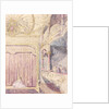 Interior, showing a box and the stage, of The Old Grand Theatre by Walter Bayes