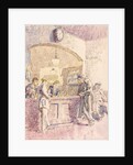 Inside The Nag's Head at Braintree on Market Day by Walter Bayes