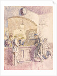 Inside The Nag's Head at Braintree on Market Day by Walter Bayes