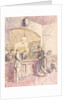 Inside The Nag's Head at Braintree on Market Day by Walter Bayes