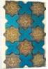 Panel of 15 wall tiles, with lustre decoration of a phoenix motif . Kashan, Iran, early 14th century by Unknown