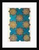 Panel of 15 wall tiles, with lustre decoration of a phoenix motif . Kashan, Iran, early 14th century by Unknown