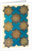 Panel of 15 wall tiles, with lustre decoration of a phoenix motif . Kashan, Iran, early 14th century by Unknown
