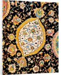 The Ardabil Carpet, detail. Iran, mid-16th century by Anonymous