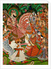 Raja Chattar Singh of Kota riding in a procession by Unknown