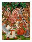Raja Chattar Singh of Kota riding in a procession by Unknown