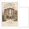 Trade card for R.Toombs & Co by Unknown
