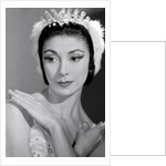 Margot Fonteyn in Tchaikovsky's Swan Lake at the Sadler's Wells Theatre by Houston Rogers