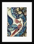 Tile design by William Frend De Morgan