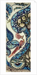 Tile design by William Frend De Morgan