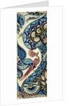 Tile design by William Frend De Morgan