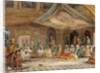 Interior of the Golden Temple, Amritsar by William Carpenter