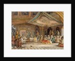 Interior of the Golden Temple, Amritsar by William Carpenter