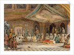 Interior of the Golden Temple, Amritsar by William Carpenter