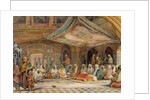 Interior of the Golden Temple, Amritsar by William Carpenter