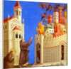 St Francis Expels Evil Spirits by Edward Kaiser