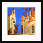 St Francis Expels Evil Spirits by Edward Kaiser