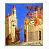 St Francis Expels Evil Spirits by Edward Kaiser