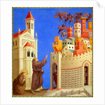 St Francis Expels Evil Spirits by Edward Kaiser