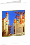 St Francis Expels Evil Spirits by Edward Kaiser