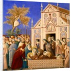 The Body of St Francis met by Santa Chiara by Edward Kaiser