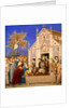 The Body of St Francis met by Santa Chiara by Edward Kaiser