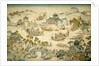 Tapestry depicting the Dragon Boat Festival by Unknown