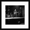 Johnny Hallyday with band performing on the Palladium Stage by Harry Hammond