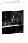 Johnny Hallyday with band performing on the Palladium Stage by Harry Hammond