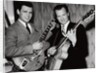 Duane Eddy and Bert Weedon by Harry Hammond
