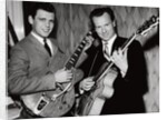 Duane Eddy and Bert Weedon by Harry Hammond