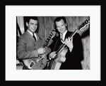 Duane Eddy and Bert Weedon by Harry Hammond