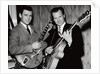 Duane Eddy and Bert Weedon by Harry Hammond