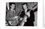 Duane Eddy and Bert Weedon by Harry Hammond