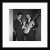 Bert Weedon with Cliff Richard by Harry Hammond