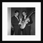 Bert Weedon with Cliff Richard by Harry Hammond