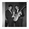 Bert Weedon with Cliff Richard by Harry Hammond