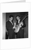 Bert Weedon with Cliff Richard by Harry Hammond