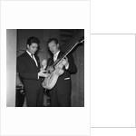 Bert Weedon with Cliff Richard by Harry Hammond