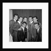 Freddie Garitty, Del Shannon and Frankie Vallie with other musicians by Harry Hammond