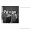 Freddie Garitty, Del Shannon and Frankie Vallie with other musicians by Harry Hammond