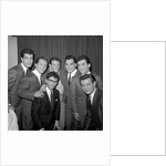 Freddie Garitty, Del Shannon and Frankie Vallie with other musicians by Harry Hammond