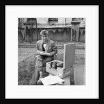 Tommy Steele preparing for the BBC Radio Show by Harry Hammond