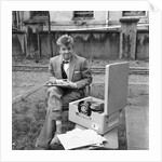 Tommy Steele preparing for the BBC Radio Show by Harry Hammond