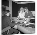 Dusty Springfield at Philip Records by Harry Hammond